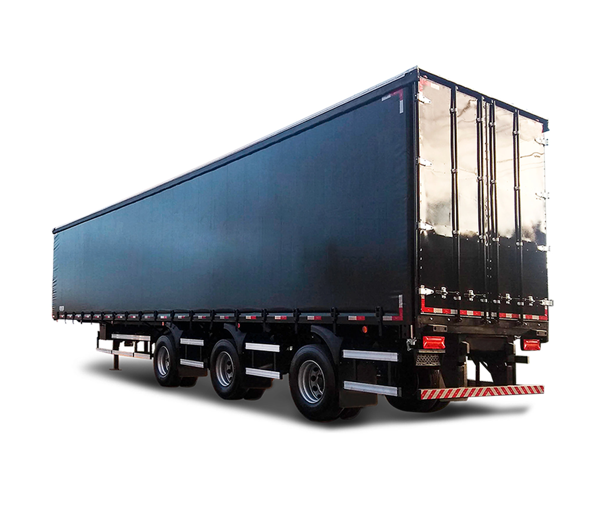 Carreta com lona sider preta Plastiflex